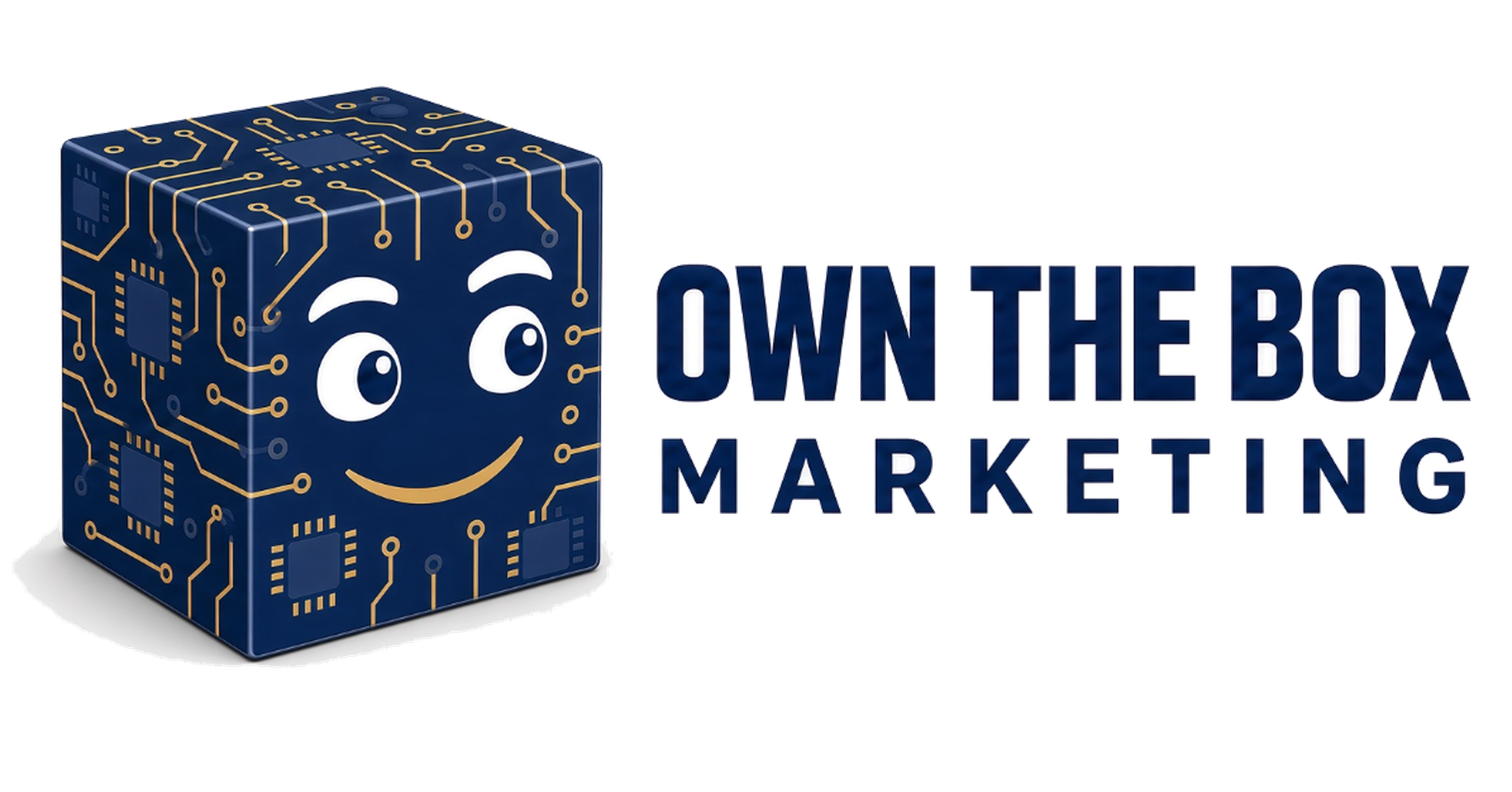 Own The Box Marketing approved logo lockup